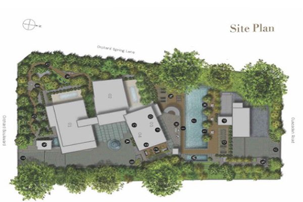 3 Orchard By The Park Site Plan